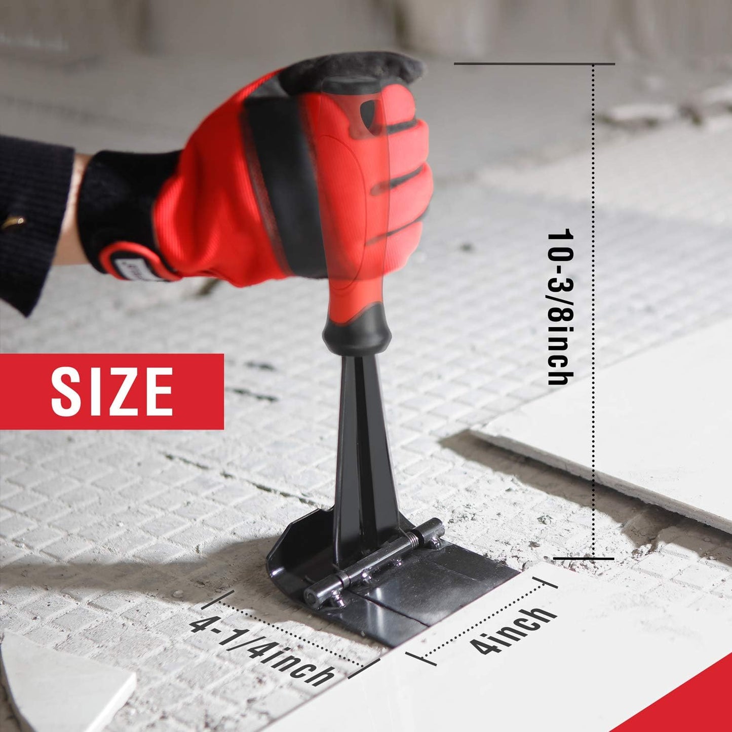 Trim Puller, Removal Multi-Tool for Commercial Work, Baseboard, Molding, Siding and Flooring Removal, Remodeling