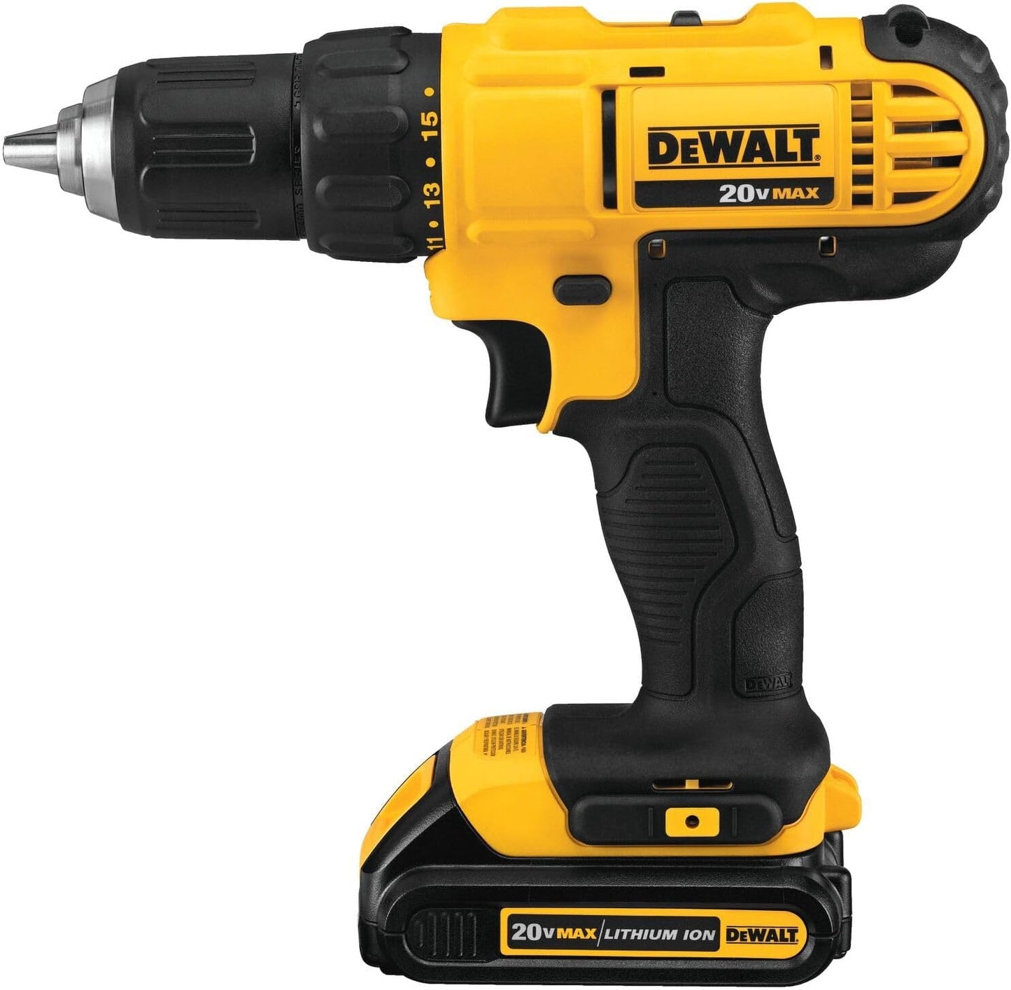 20V MAX Cordless Drill and Impact Driver, Power Tool Combo Kit with 2 Batteries and Charger (DCK240C2)
