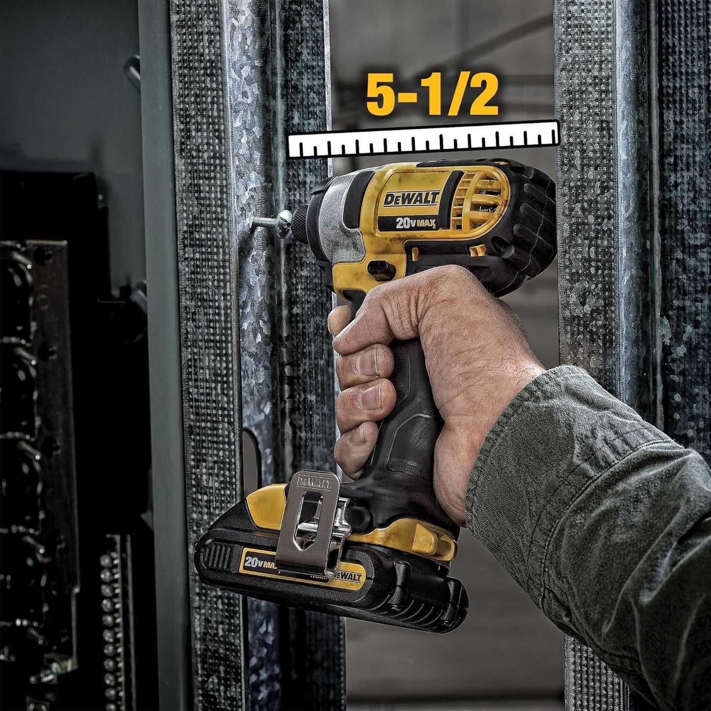 20V MAX Cordless Drill and Impact Driver, Power Tool Combo Kit with 2 Batteries and Charger (DCK240C2)