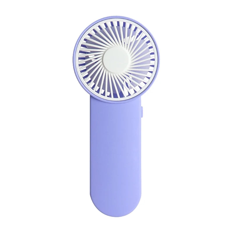 Portable Mini Handheld Fan 2Pcs Aabattery Powered for Home and Travel Camping Fans Summer Cooler Gift Multicolor