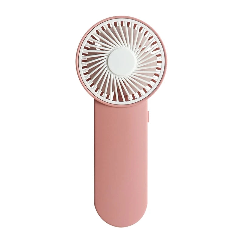 Portable Mini Handheld Fan 2Pcs Aabattery Powered for Home and Travel Camping Fans Summer Cooler Gift Multicolor