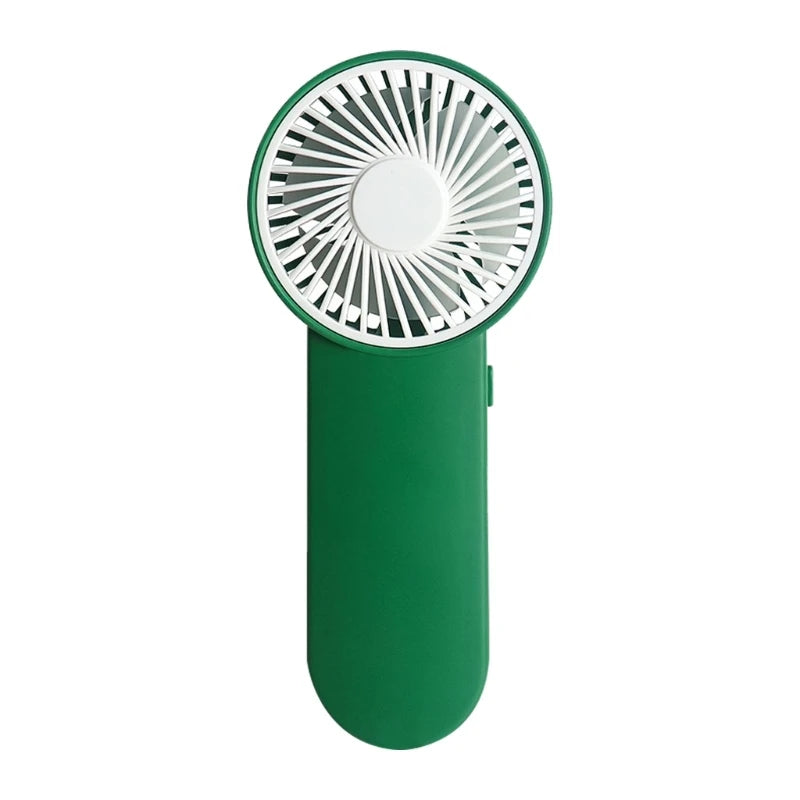 Portable Mini Handheld Fan 2Pcs Aabattery Powered for Home and Travel Camping Fans Summer Cooler Gift Multicolor