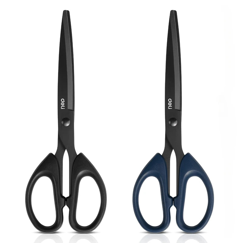 210/175Mm Black Stainless Steel Scissors Business Office Stationery Home Tailor Shears Kitchen Knife Cutter Cutting Tool