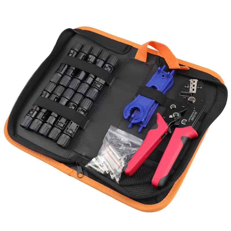 Crimping Pliers Set Terminal Eletrico Wire Clip Connector Electric Wiring Tools Crimper for MC Tool Plier Solar Energy 2546B 4