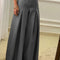 Women's Oversized Pleated Woven Trousers