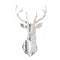 3D Mirror Wall Stickers Nordic Style Acrylic Deer Head Mirror Sticker Decal Removable Mural for DIY Home Living Room Wall Decors