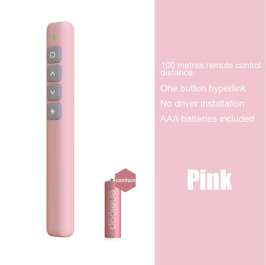 New Whiteboard Remote Control Pen PPT Page Turner Multimedia Electronic Infrared Page Turner for Speech Teacher Presenter