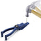 Plastic Pliers, Home Tool Auxiliary Pliers,  Secure Nails Anti-Smashing Finger Joint Pliers for More Safety for Hammering Nails Easy to Position and Keeps Fingers Safe