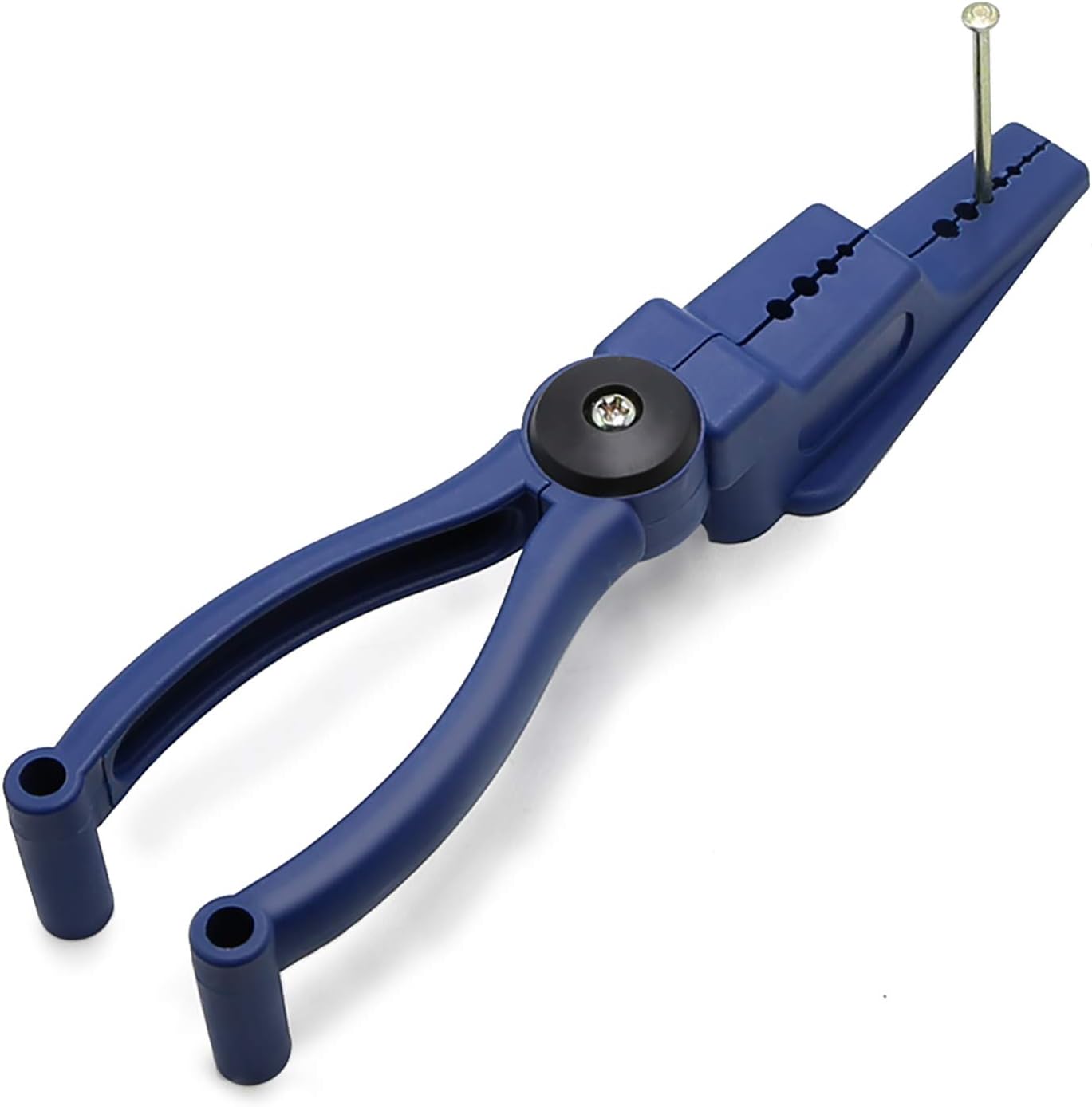Plastic Pliers, Home Tool Auxiliary Pliers,  Secure Nails Anti-Smashing Finger Joint Pliers for More Safety for Hammering Nails Easy to Position and Keeps Fingers Safe