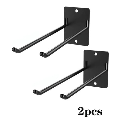 Heavy Duty Storage Organizer Steel Wall Hanger for Garden Tools Shovel Rake Broom Organizer Wall Mount Hooks Overhead Garage St