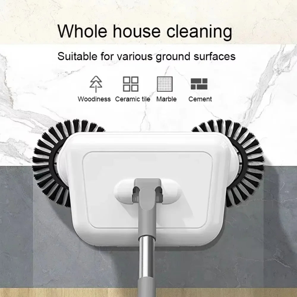 Combination of Broom and Mop Hand Push Type Scoop Household Broom and Dustpan Set Floor Magic Broom Home Cleaning Tools Sweeper