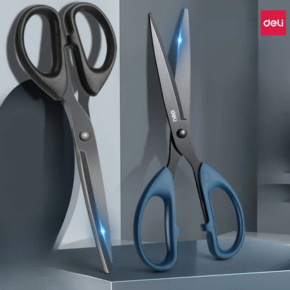 210/175Mm Black Stainless Steel Scissors Business Office Stationery Home Tailor Shears Kitchen Knife Cutter Cutting Tool