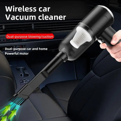 Car Vacuum Cleaner Portable Mini Dust Collector Dry and Wet Home Car Dual-Use Wireless Handheld Cleaning Appliances