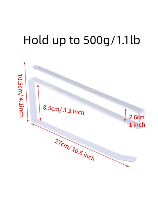 Paper Roll Holder Towel Rack Hanging Shelf Bathroom Storage Toilet Rack Home Kitchen Tissue Accessoriy Wall Stand Hanger Kitchen