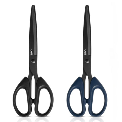 210/175Mm Black Stainless Steel Scissors Business Office Stationery Home Tailor Shears Kitchen Knife Cutter Cutting Tool